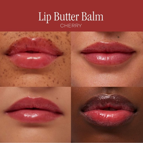 Summer Fridays Lip Butter Balm - Cherry with handmade charm 🍒 - Picture 2 of 3